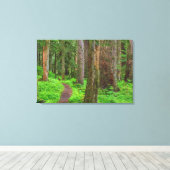 Toile Paysage de forêt ancienne (Insitu (Plancher de Bois))