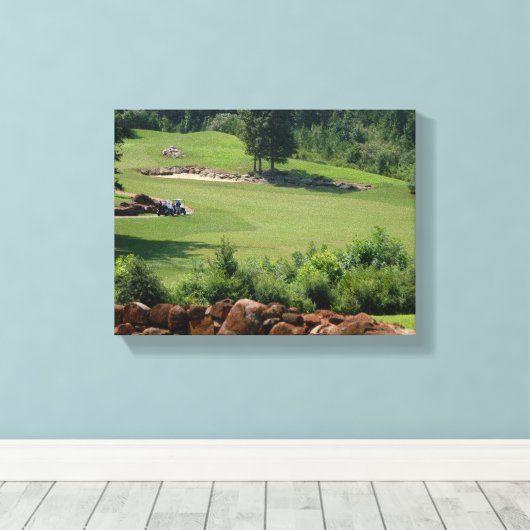 Toile paysage de golf (Insitu (Plancher de Bois))