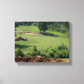 Toile paysage de golf (Recto)