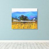 TOILE PAYSAGE DE LA MONTAGNE (Insitu (Plancher de Bois))