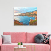 Toile Paysage de la montagne côtière à (Insitu(Salon))