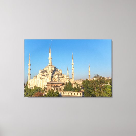 Toile Paysage de la Mosquée Bleue (Recto)