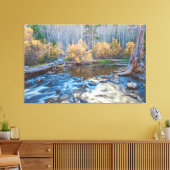 Toile Paysage de la rivière d'automne (Insitu(Salon))