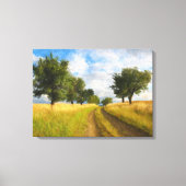 Toile Paysage de la route de campagne (Recto)