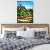 TOILE PAYSAGE DE LA TOSCANE (Insitu(Chambre))