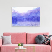Toile Paysage de la Vallée des Montagnes fantômes (Insitu(Salon))