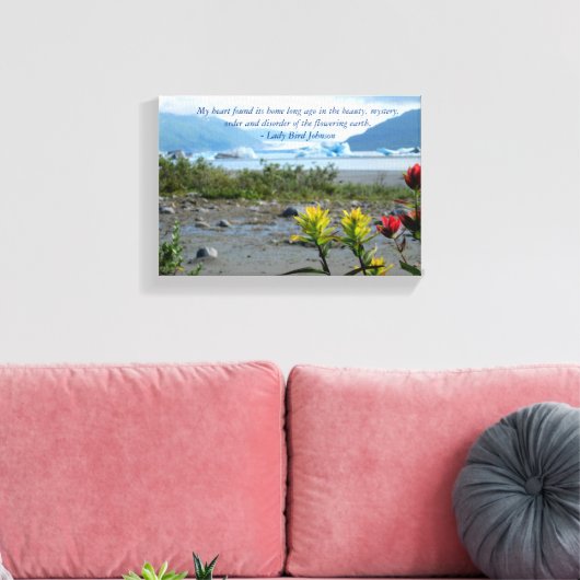 Toile Paysage de l'Alaska (Insitu(Salon))