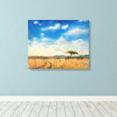 Toile Paysage de Mara 2012 (Insitu (Plancher de Bois))