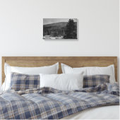 Toile Paysage de Milou en noir et blanc (Insitu(Chambre))