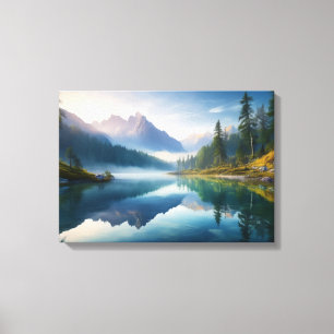 Toile Paysage de montagne paisible