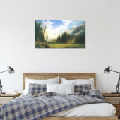 Toile Paysage de montagne par Albert Bierstadt (Insitu(Chambre))