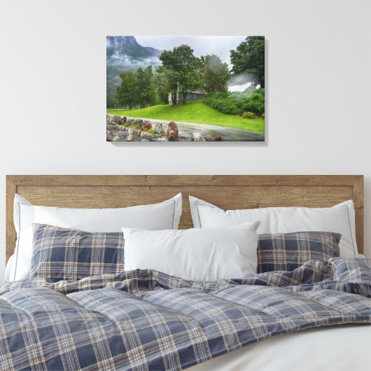 Toile Paysage de Norvège (Insitu(Chambre))