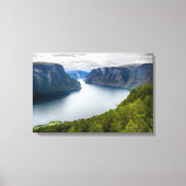 Toile Paysage de Norvège (Recto)