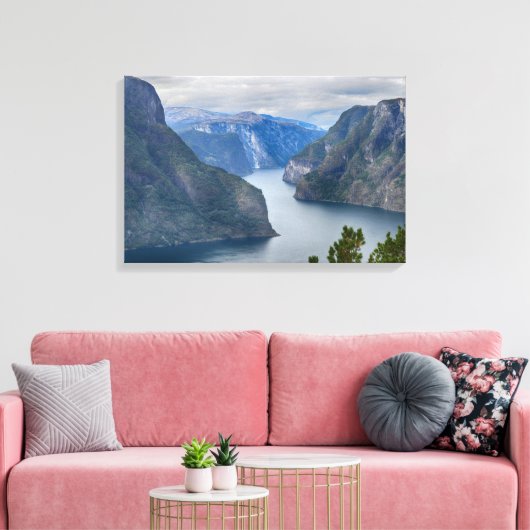 Toile Paysage de Norvège (Insitu(Salon))