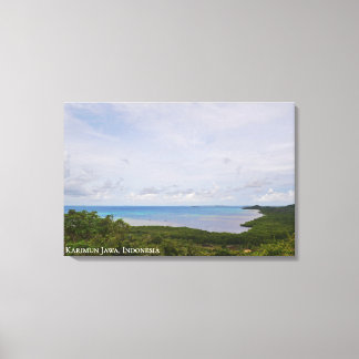 Toile Paysage de plage de côte maritime Photographie de
