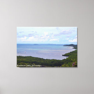 Toile Paysage de plage de côte maritime Photographie de