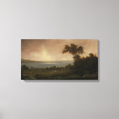 Toile Paysage de Rhode Island par Martin Johnson Heade (Recto)