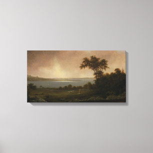 Toile Paysage de Rhode Island par Martin Johnson Heade
