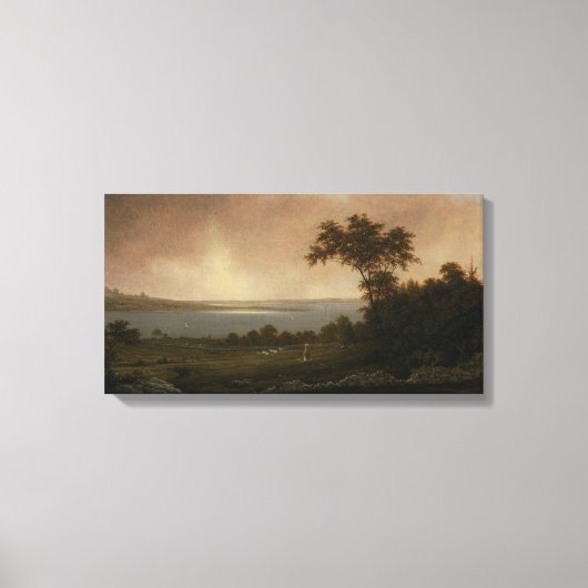 Toile Paysage de Rhode Island par Martin Johnson Heade (Recto)