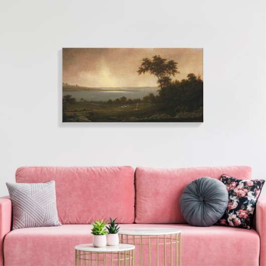 Toile Paysage de Rhode Island par Martin Johnson Heade (Insitu(Salon))