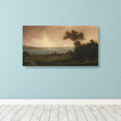 Toile Paysage de Rhode Island par Martin Johnson Heade (Insitu (Plancher de Bois))