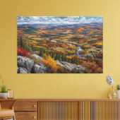 Toile Paysage de rivière automnale (Insitu(Salon))