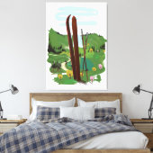 Toile Paysage de ski (Insitu(Chambre))