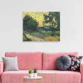 Toile Paysage de Van Gogh au crépuscule (Insitu(Salon))