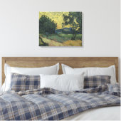 Toile Paysage de Van Gogh au crépuscule (Insitu(Chambre))