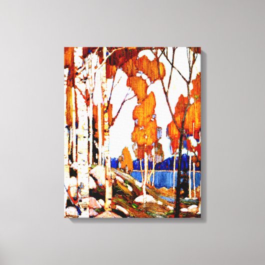 Toile Paysage décoratif par Tom Thomson (Recto)