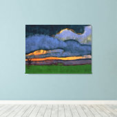 Toile Paysage des marais avec moulin | Emil Nolde | (Insitu (Plancher de Bois))