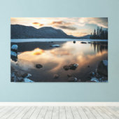 Toile Paysage des montagnes (Insitu (Plancher de Bois))