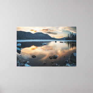 Toile Paysage des montagnes