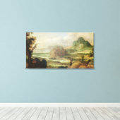 Toile Paysage des montagnes (Insitu (Plancher de Bois))