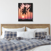 Toile Paysage des palmiers à coco (Insitu(Chambre))