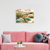 Toile Paysage désertique botanique (Insitu(Salon))