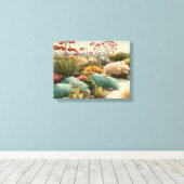 Toile Paysage désertique botanique (Insitu (Plancher de Bois))