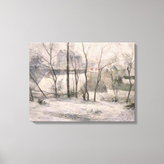 Toile Paysage d'hiver, 1879 (Recto)