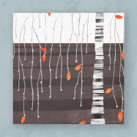 Paysage d'hiver Art Arbre