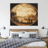 Toile Paysage d'hiver, Jan van de Velde (II) (Insitu(Chambre))