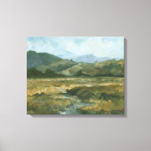 Toile Paysage d'Impasto III (Recto)