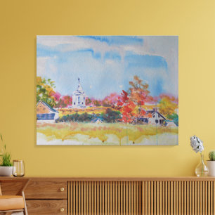 Toile Paysage du champ de bataille de Gettysburg / Larry