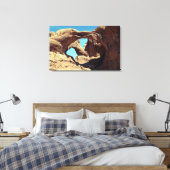 Toile Paysage du désert de Double Arch (Insitu(Chambre))