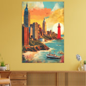 Toile Paysage du Golden Harbor (Insitu(Salon))