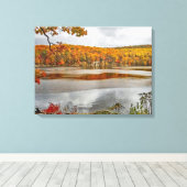 Toile Paysage du nord-est de l'automne (Insitu (Plancher de Bois))