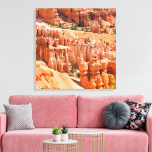 Toile Paysage du Parc de Bryce Canyon Utah Photo de Hood