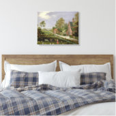 Toile Paysage du village (Insitu(Chambre))