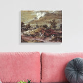 Toile Paysage : Effet tempête, 18e siècle (Insitu(Salon))