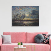 Toile Paysage en périphérie de Cremieu (Insitu(Salon))