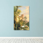 Toile Paysage espagnol (Insitu (Plancher de Bois))